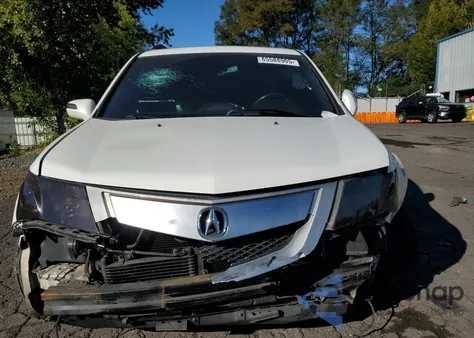 2012 Acura Mdx Advance z USA, uszkodzony, nr VIN 2HNYD2H65CH536450